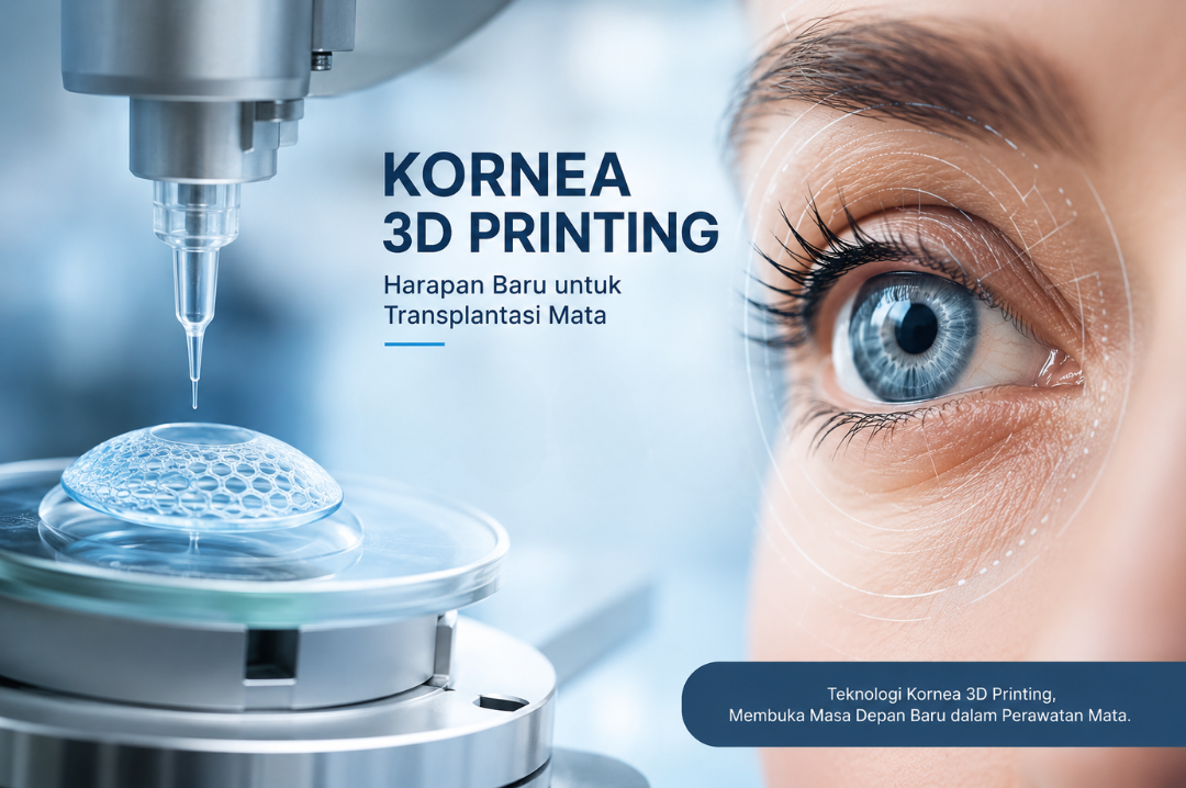 Mengenal Teknologi Kornea 3D Printing Untuk Transplantasi Mata