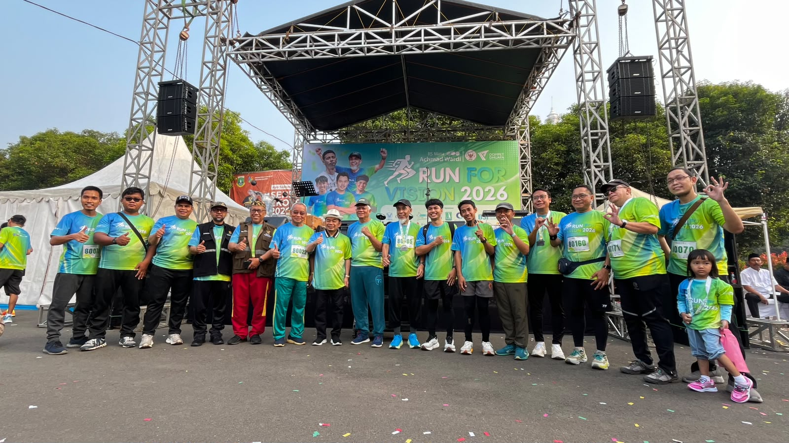Run for Vision 2026 Sukses Digelar, RS Mata Achmad Wardi Ajak Masyarakat Menebar Kebaikan Melalui Olahraga